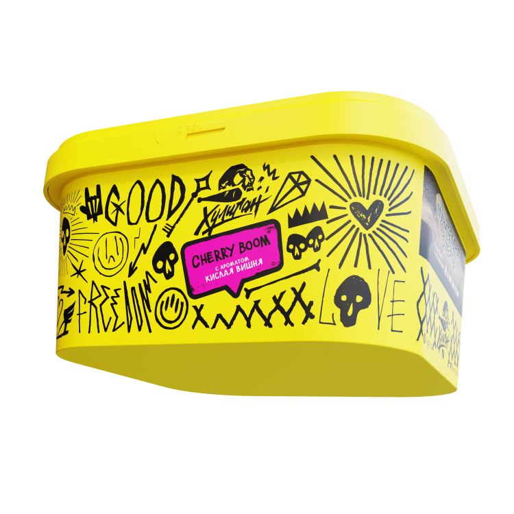 Табак Хулиган - CHERRY BOOM (Кислая вишня) 200 гр