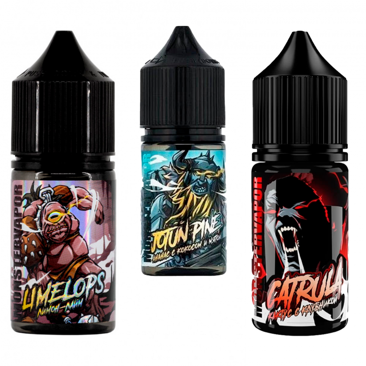 (МЦ) Жидкость Monstervapor Ultra Salt - BABA BANANA (груша с бананом) 30 мл (20 Ultra)