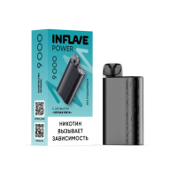 Одноразовая электронная сигарета Inflave Power 9000 - Черная мята