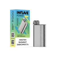 Одноразовая электронная сигарета Inflave Power 9000 - Лайм лемонграсс