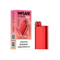 Одноразовая электронная сигарета Inflave Power 9000 - Клубника грейпфрут