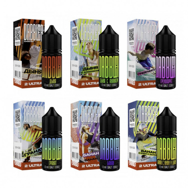 (МЦ) Жидкость Dabbler Ultra Salt - Яблоко 30 мл (20 Ultra)
