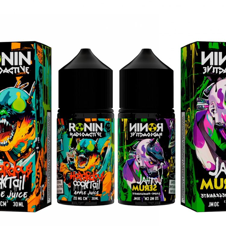 (МЦ) Жидкость Ronin V2 B.A.D. Salt - Redline Revival 30 мл (20 мг)