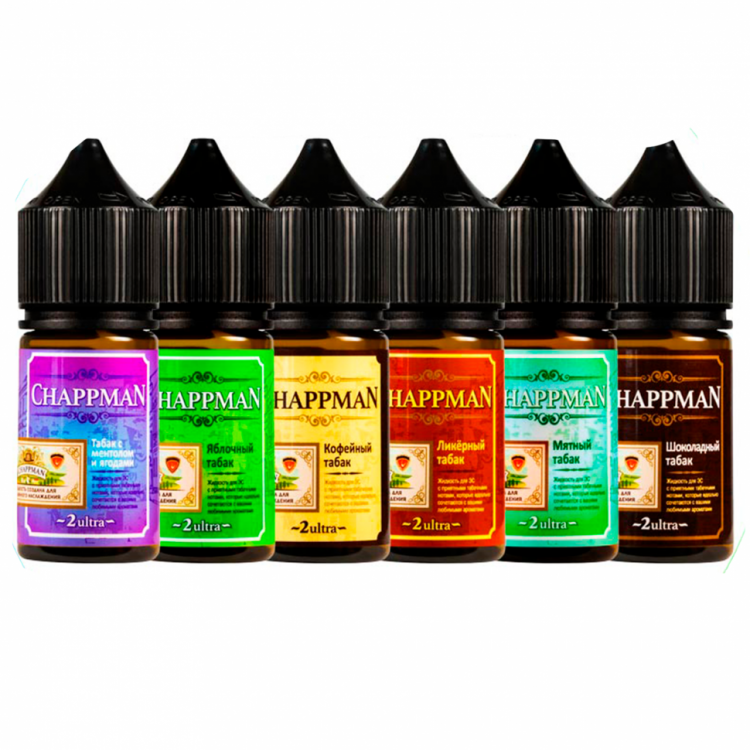 (МЦ) Жидкость Chappman Strong Ultra Salt - Кофейный табак 30 мл (20 Ultra)