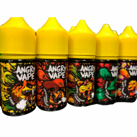 (МЦ) Жидкость Angry Vape Strong Ultra Salt - Леопард Пятно (ананасовая газировка) 30 мл (20 Ultra)